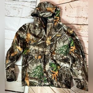 Kids Camouflage Outdoor Jacket Realtree EUC